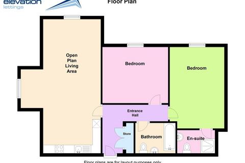 2 bedroom apartment to rent, Waterside House, Woodley Headland, Peartree Bridge, MILTON KEYNES, MK6