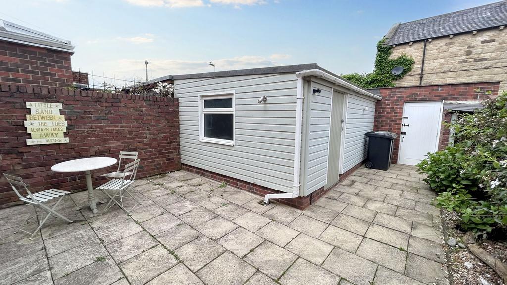 Rear Yard/Garage