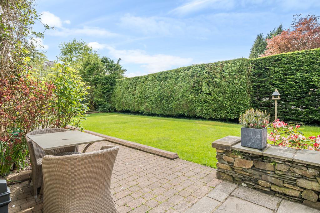 Patio and garden
