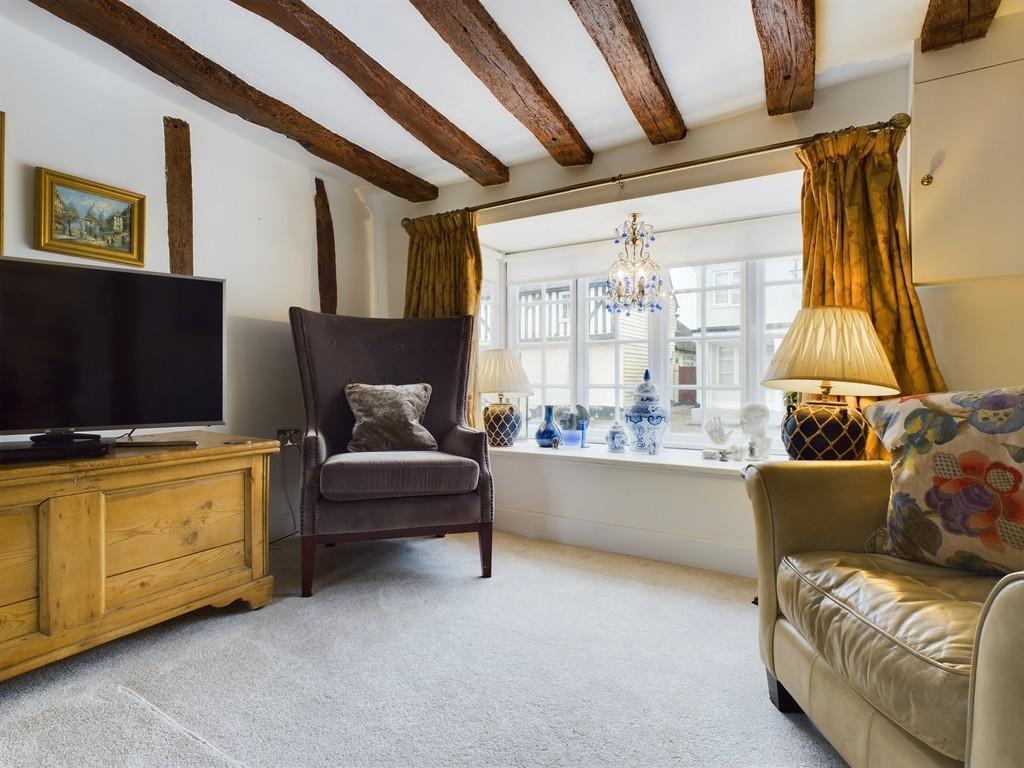 Family room by window