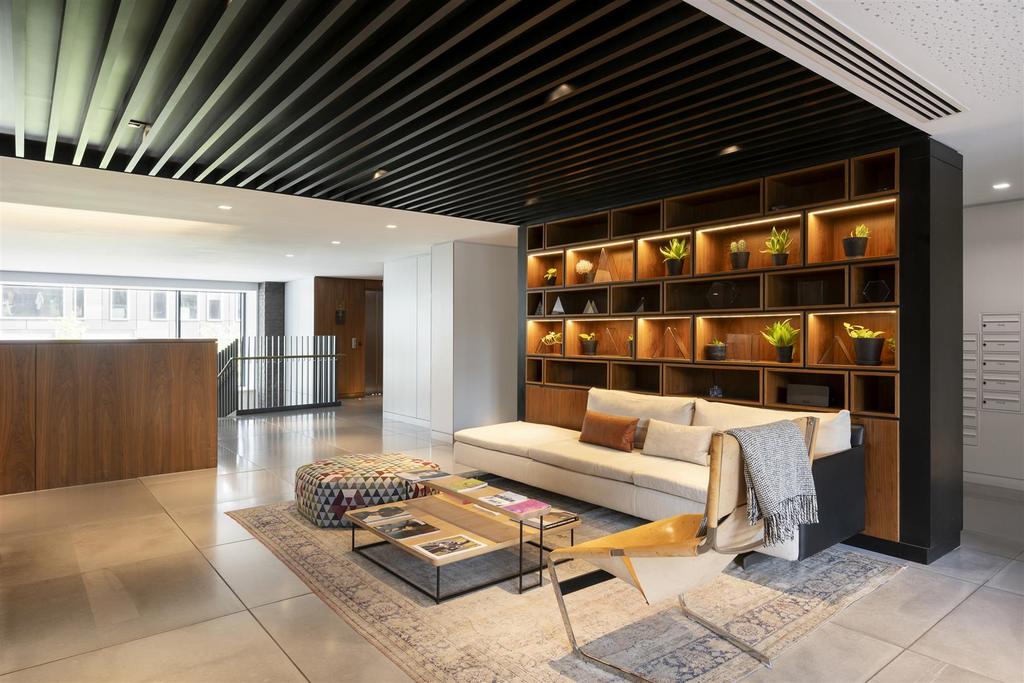 Reception area for plimsoll building