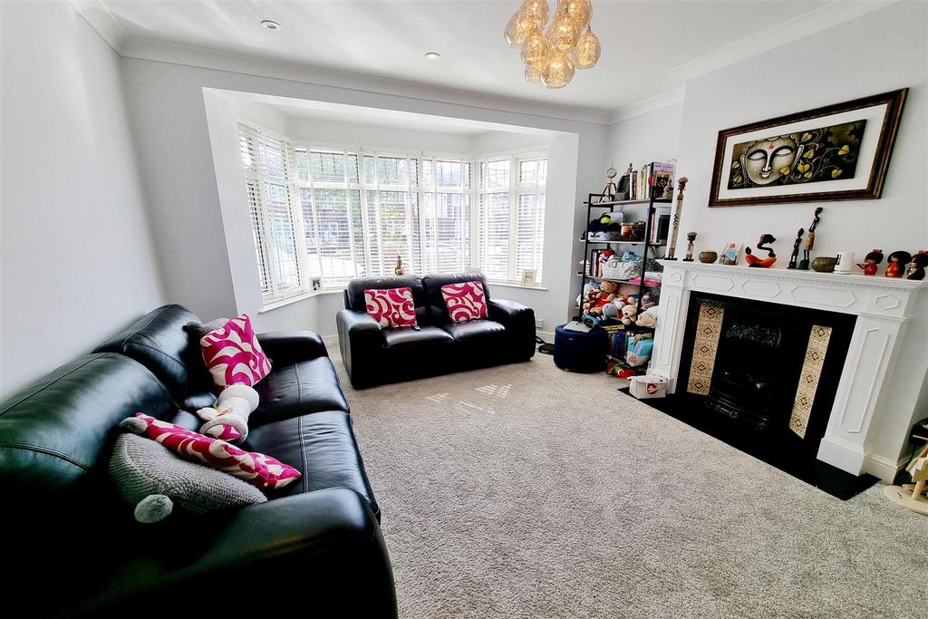 Front reception room: