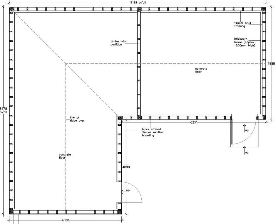 Charcoal Barn 1 jpg - outbuilding layout and sizes