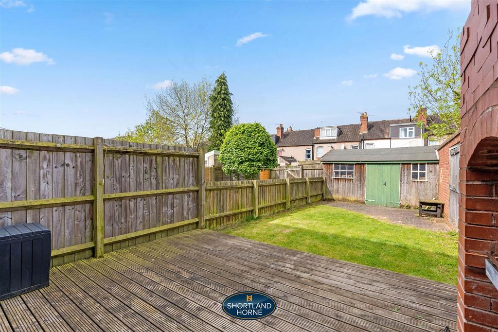 Rear garden