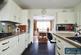 Kitchen into dining room