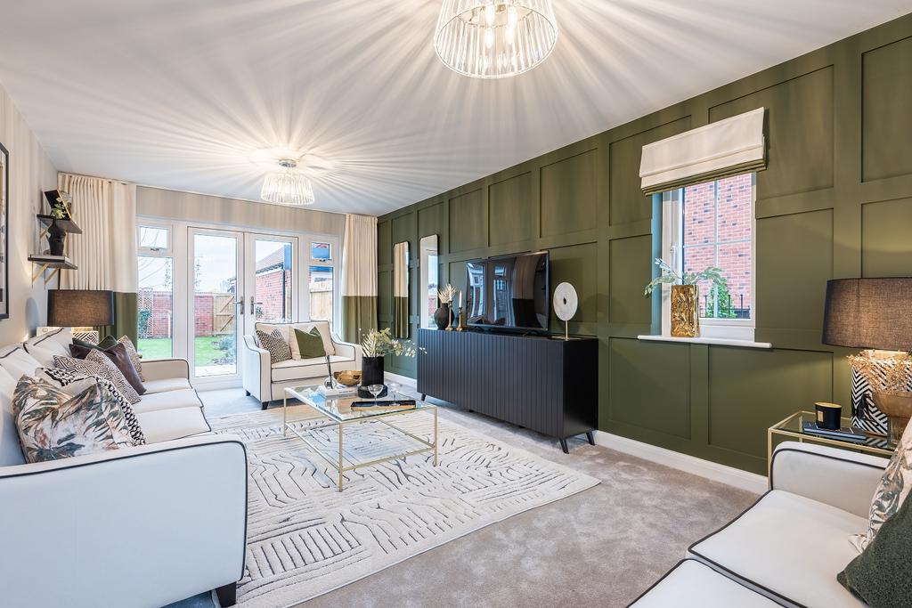 Alconbury Weald Moreton Show Home living room