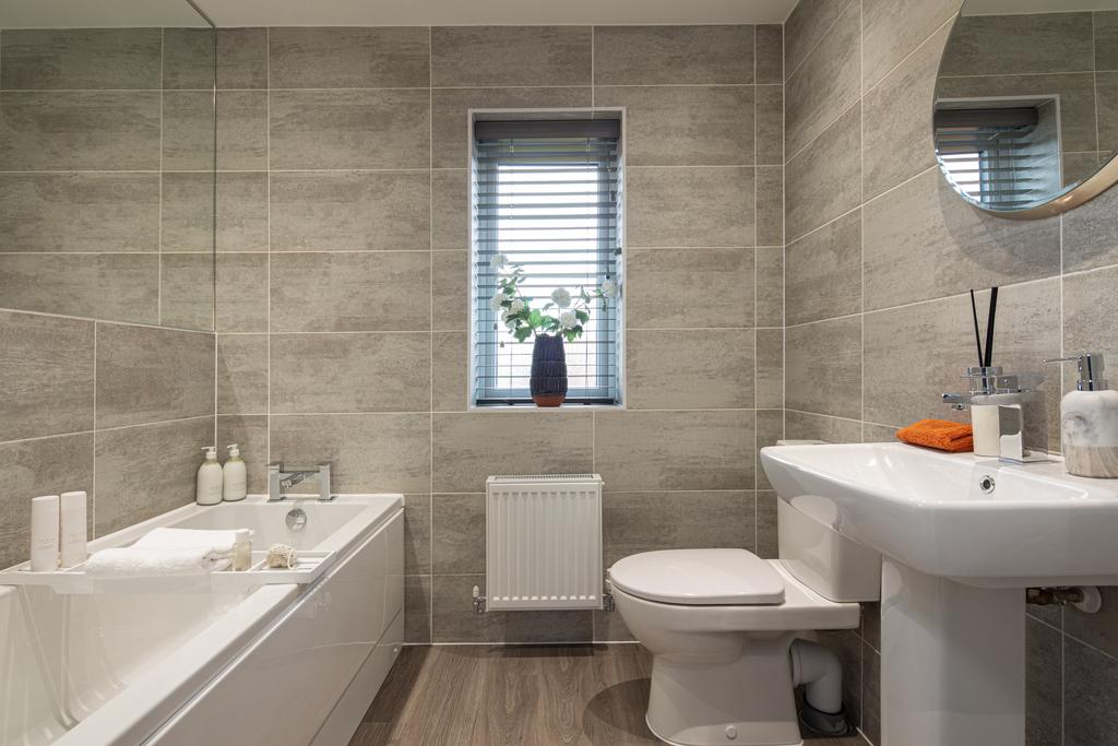 Bathroom in the Radleigh 4 bedroom home