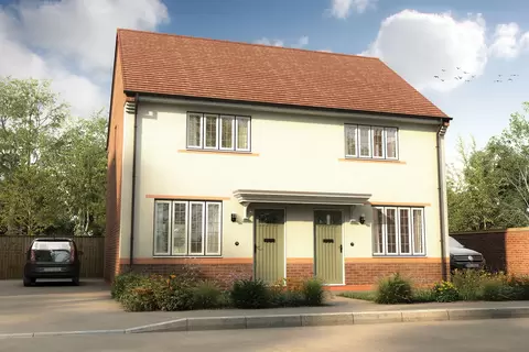 2 bedroom semi-detached house for sale, Plot 410, The Drake at Bloor Homes at Pinhoe, Farley Grove EX1