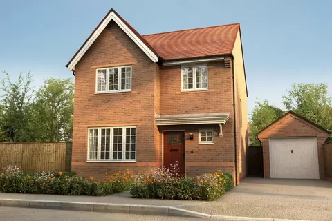 4 bedroom detached house for sale, Plot 343, The Hallam at Bloor Homes at Felixstowe, High Street, Walton IP11