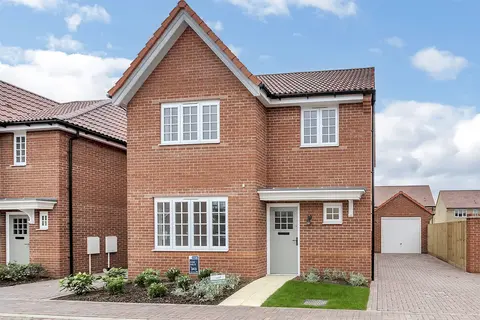 4 bedroom detached house for sale, Plot 343, The Hallam at Bloor Homes at Felixstowe, High Street, Walton IP11