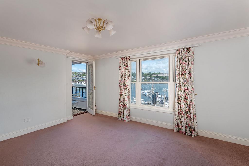 Living Room 1 Marina View Kingswear