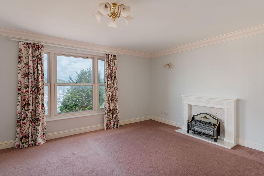 Living Room 1 Marina View Kingswear