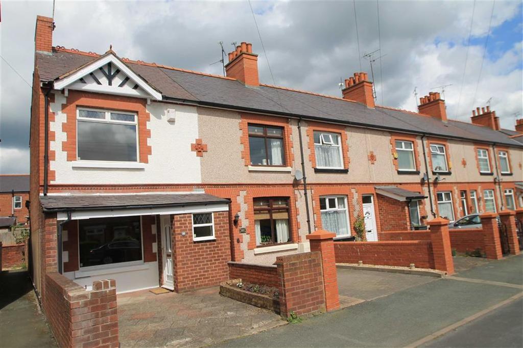 Saxon Street, Hightown, Wrexham 2 bed end of terrace house £117,500