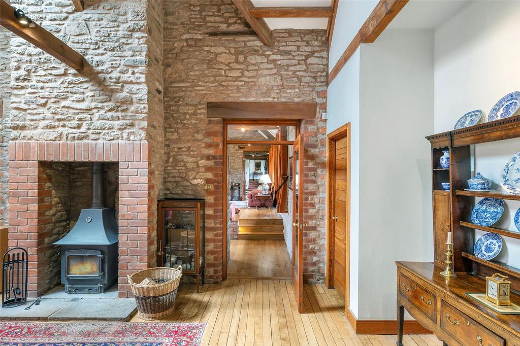 Exposed Stone Walls