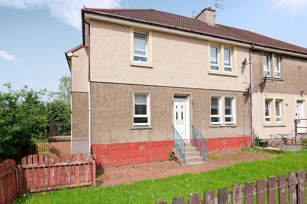 11 Gartlea Avenue, Airdrie, ML6 9LR 2 bed flat for sale £69,995