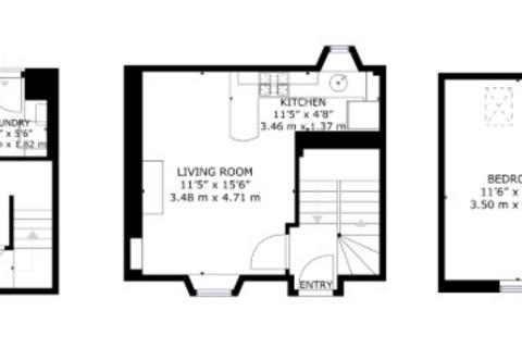 2 bedroom flat to rent, 108P – High Buckholmside, Galashiels, TD1 2HP