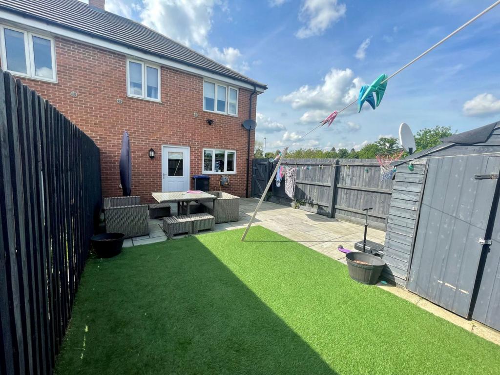 Rear garden