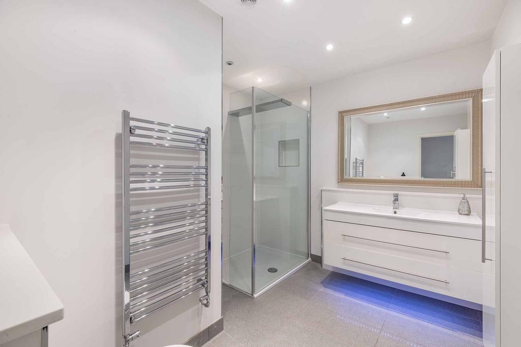 Downstairs shower room