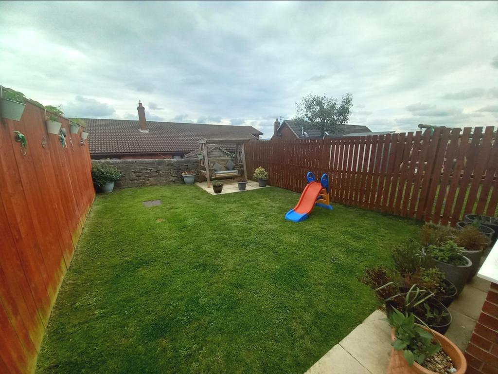 Rear garden
