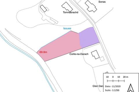 Plot for sale, House plot, East Haugh, Pitlochry, Perth And Kinross. PH16 5JT