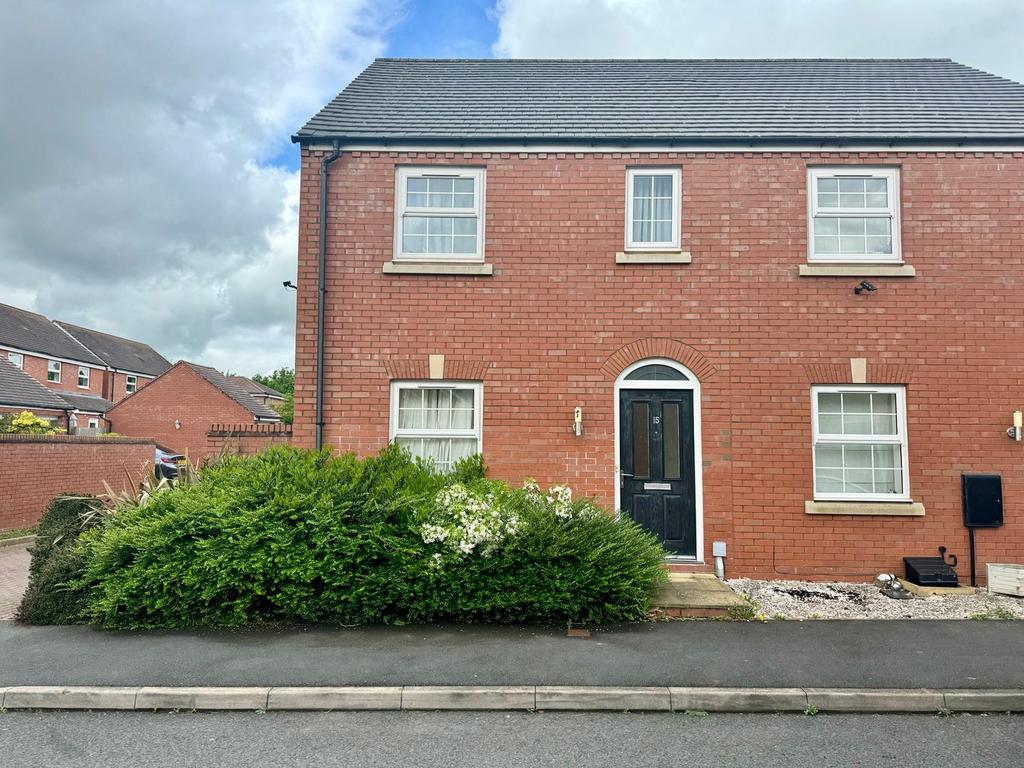 Red Norman Rise, Holmer, Hereford, HR1 3 bed semidetached house for