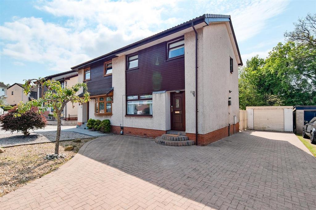 Riverbank Drive, Bellshill 3 bed semidetached house for sale £169,995