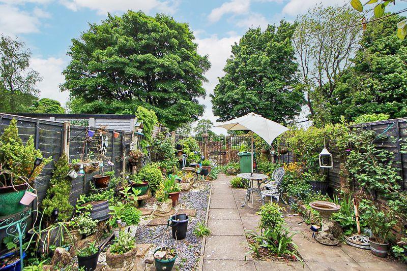 Rear garden