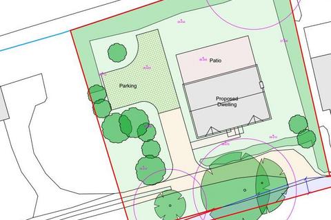 Plot for sale, High Street, Godshill, Ventnor