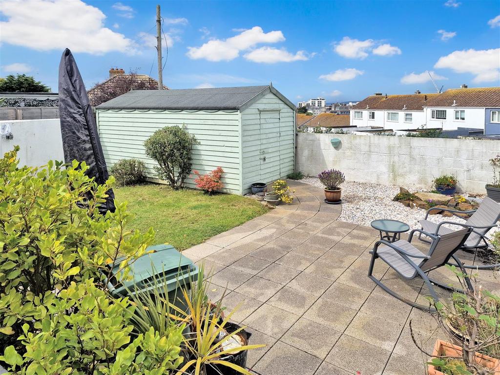 Rear Garden and Patio.