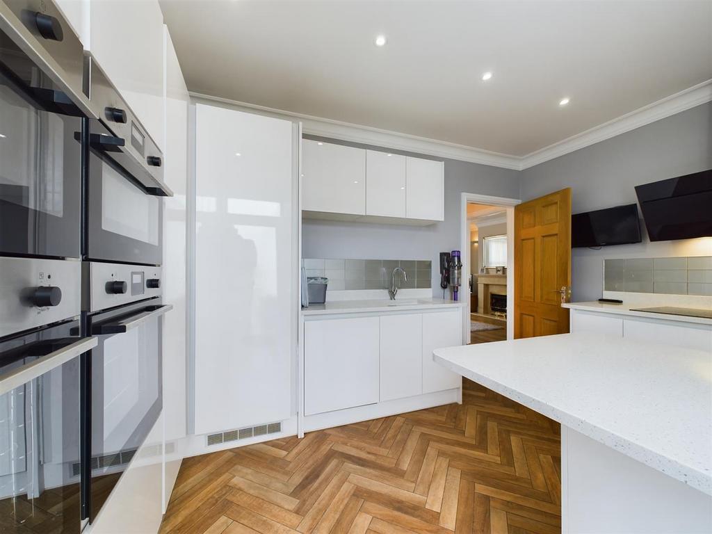 Kitchen to hall.