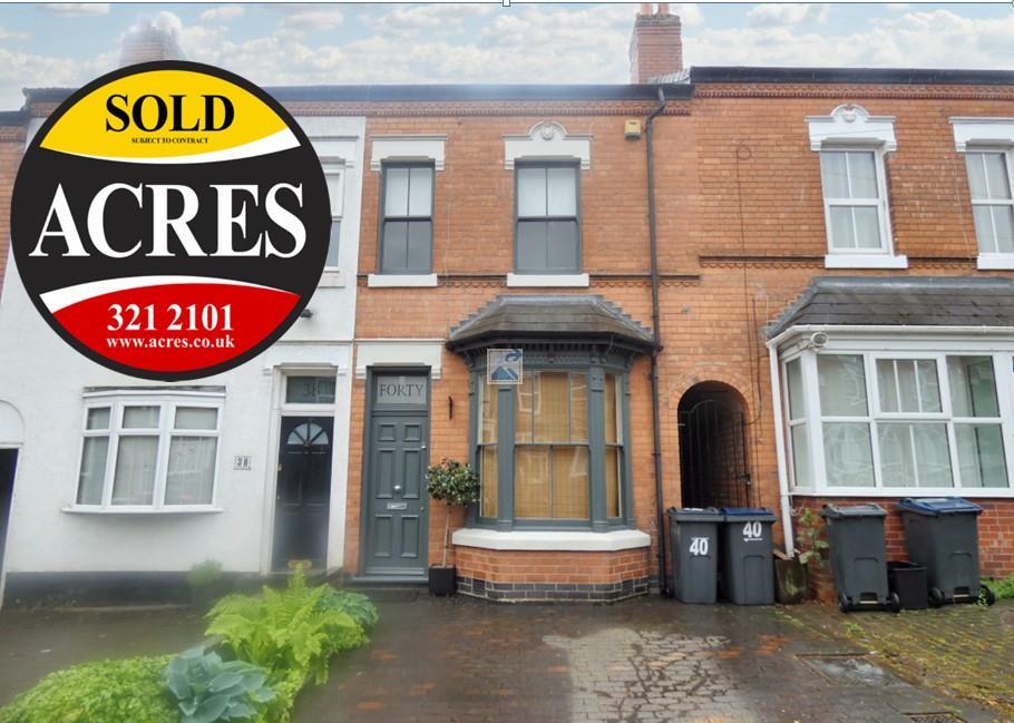 Somerset Road, Erdington, Birmingham 3 bed terraced house for sale £