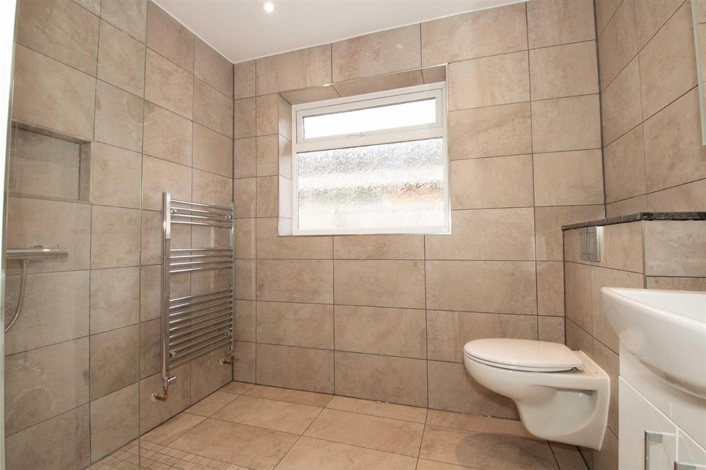 Refitted shower room