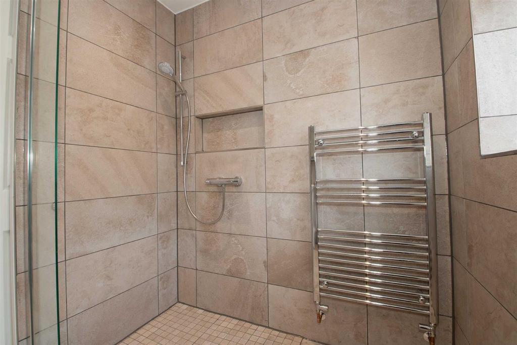 Refitted shower room