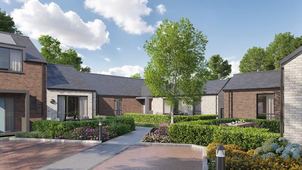 &#39;The Old Market Gardens&#39;, retirement bungalows...