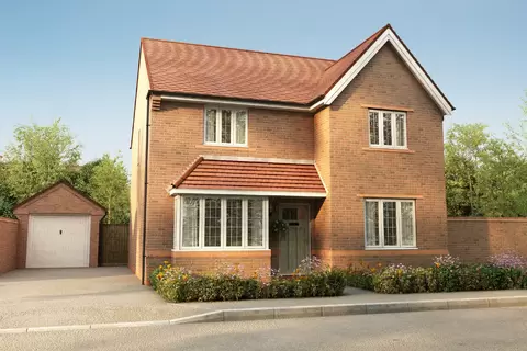 4 bedroom detached house for sale, Plot 88, The Harwood at Bloor Homes at Stowmarket, Union Road IP14