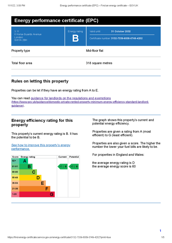 EPC – Residence 3.11