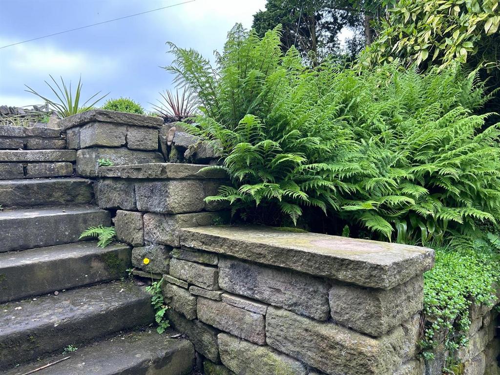 Steps to garden