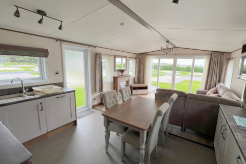 2 bedroom lodge for sale, ABI Beaumont, Shard Riverside Lodge Park, Browns Lane, Stalmine, Poulton-le-Fylde, Lancashire, FY6