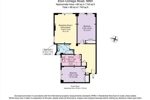 Flat 14, Eton Hall Eton College Road, London, NW3 2DW