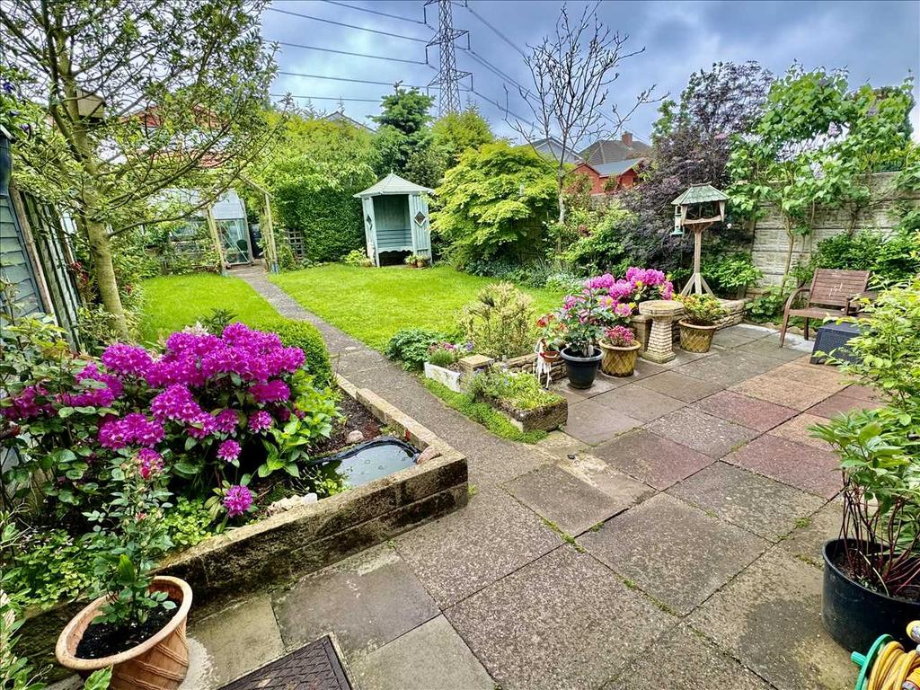 Rear garden