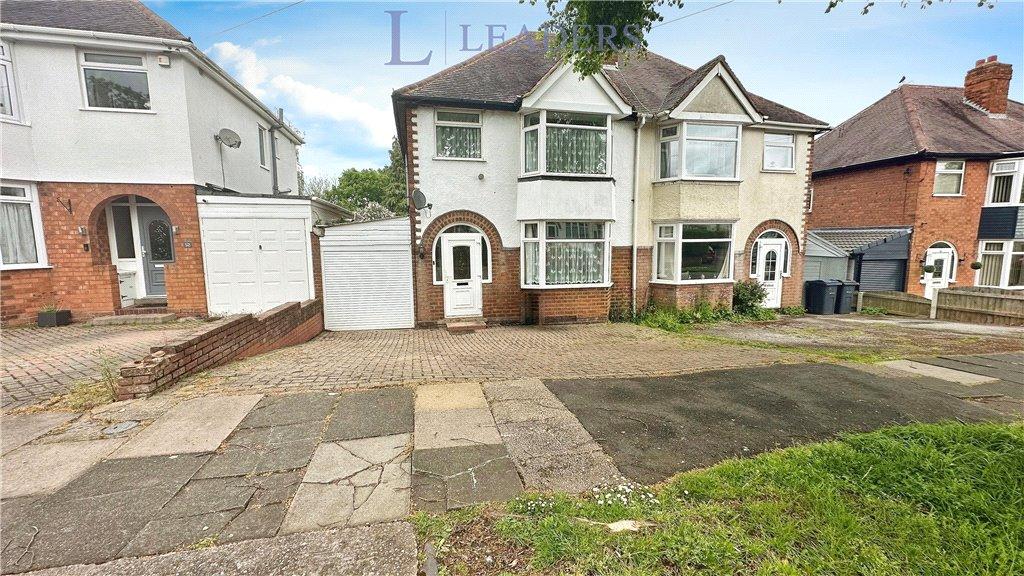 Bradstock Road, Birmingham, West... 3 bed semidetached house for sale