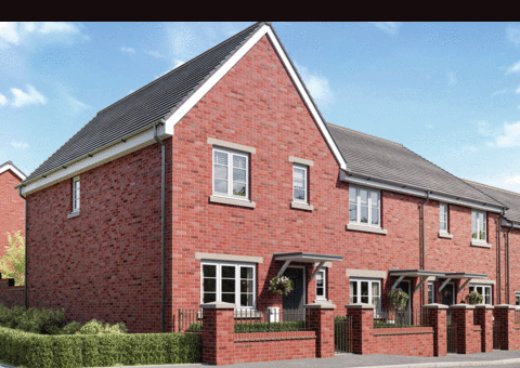 3 bedroom end of terrace house for sale - Plot 632, The Merlin at Agusta Park, Kingfisher Drive, Houndstone BA22