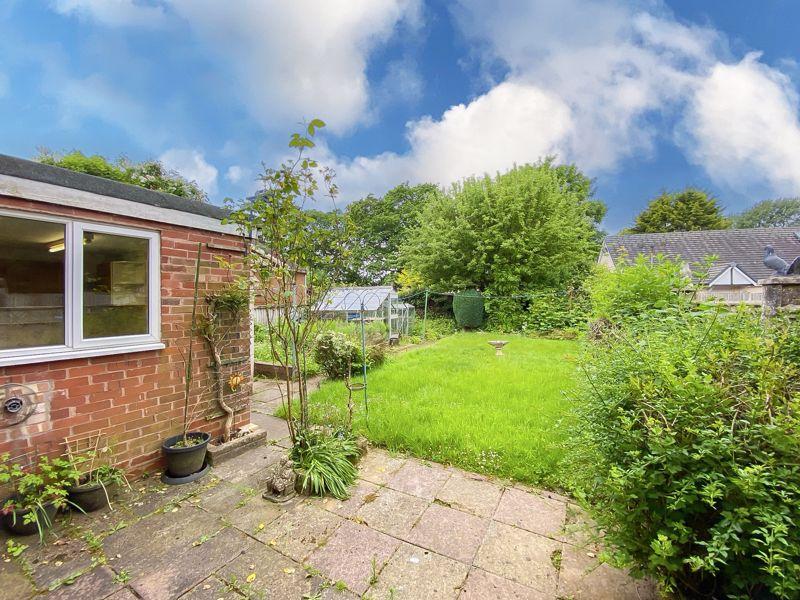 Rear garden