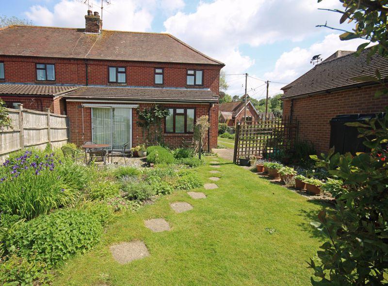 Rear of property