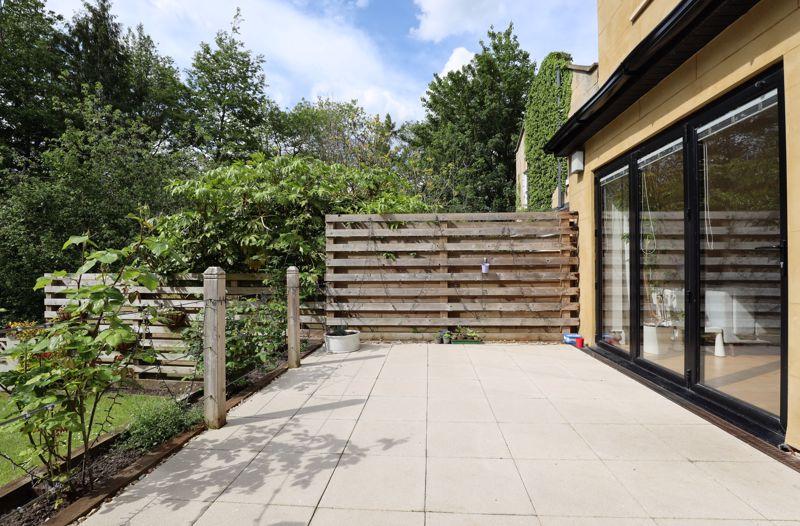 Patio seating area