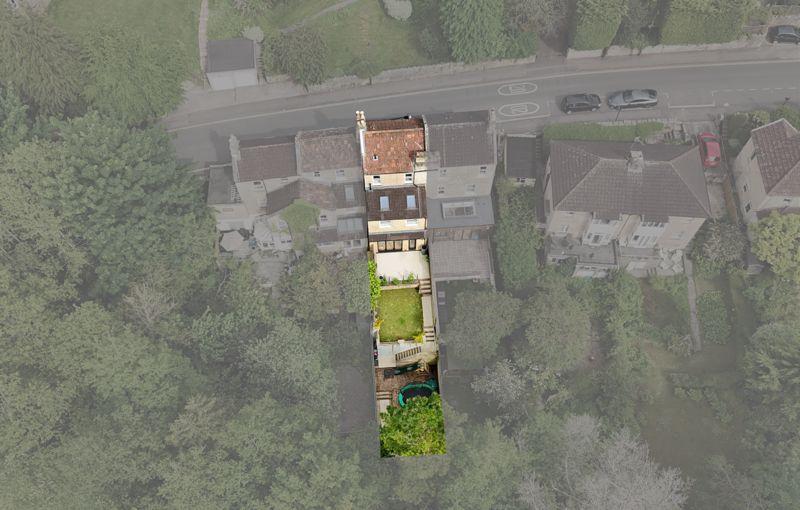 Aerial of plot