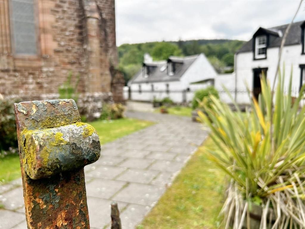 View from the church gate