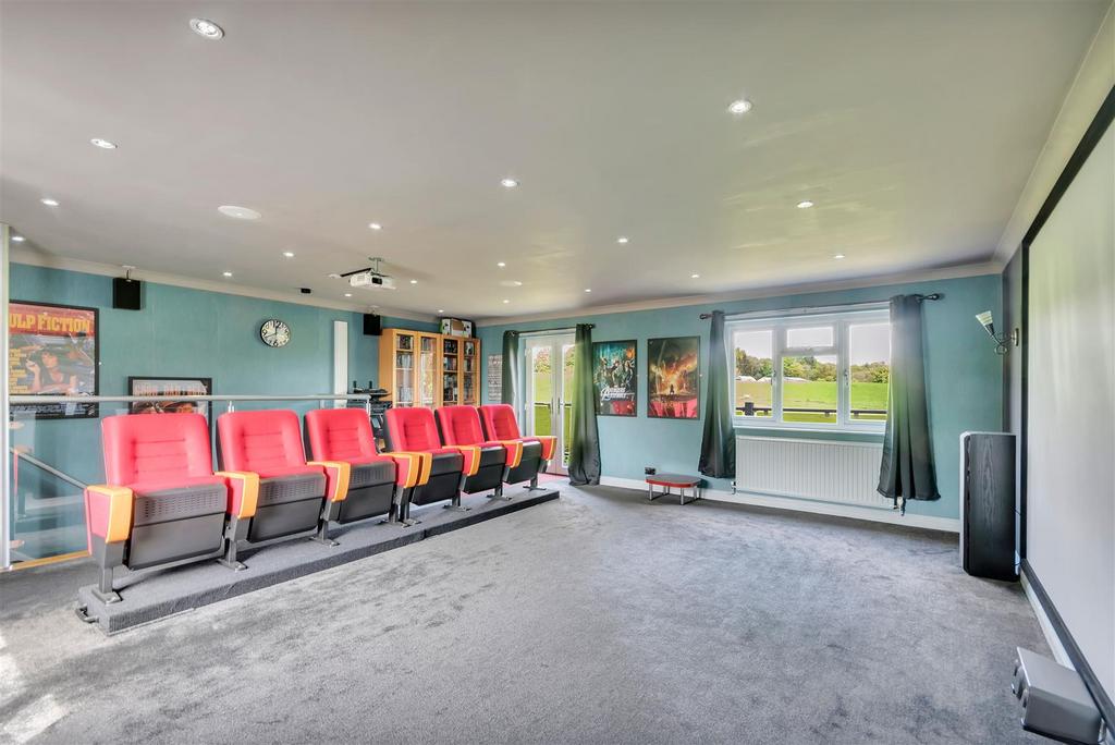 Cinema Room with Balcony