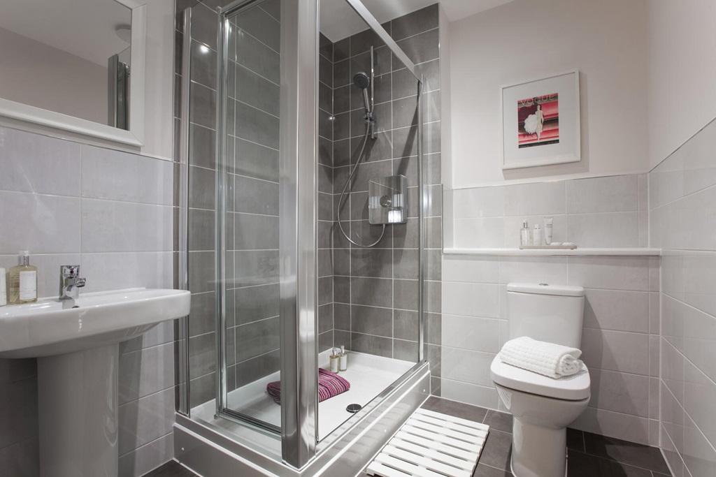 Example of an apartment ensuite