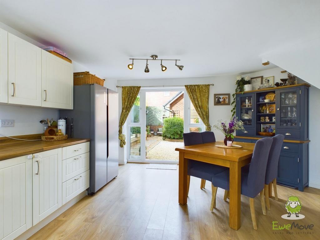 Kitchen view of garden